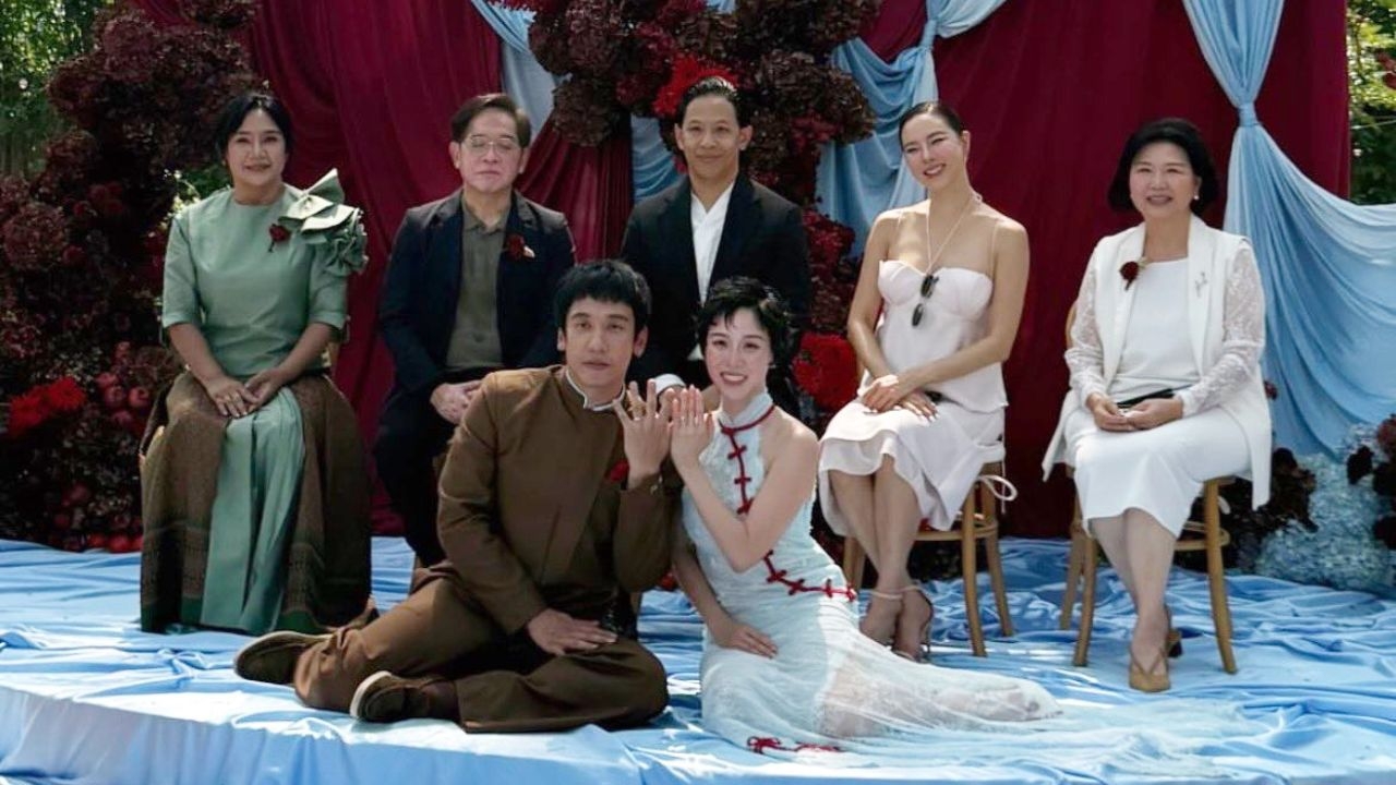 รวมภาพหวาน พลอย หอวัง หมั้น เต Three Man Down บรรยากาศสุดอบอุ่น