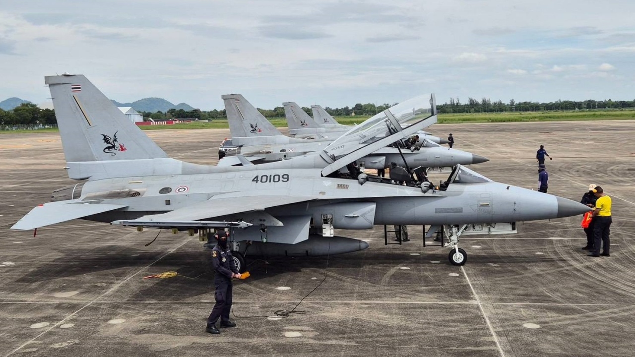 ทอ. แจงกรณีเครื่องบิน T-50 ไถลออกนอกรันเวย์ที่กองบิน 1 ยันไม่กระทบภารกิจการบิน