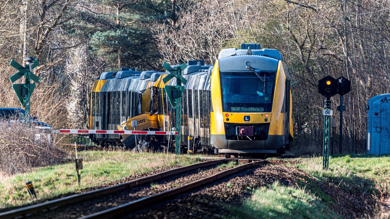รถไฟชนประสานงาในเดนมาร์ก เจ็บอย่างน้อย 17 ราย