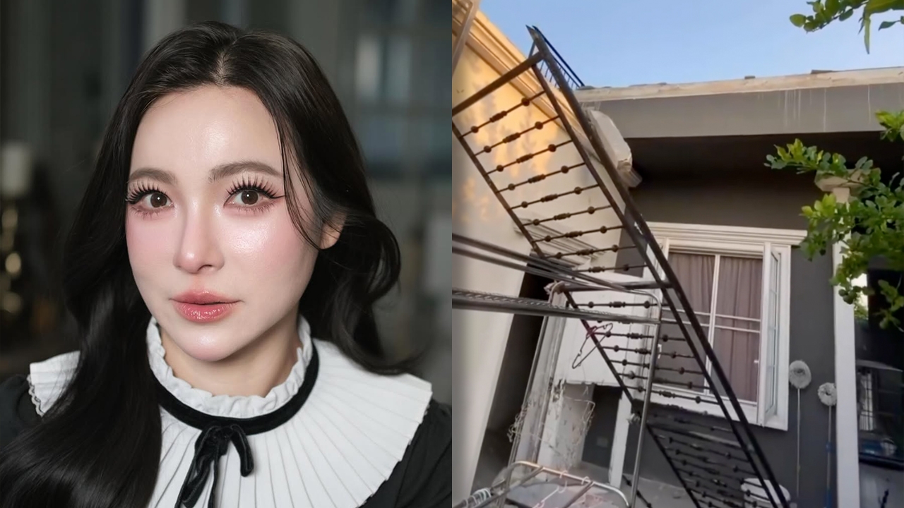 ดีเจต้นหอม โพสต์คลิปบ้านหรูเฉียด 50 ล้าน อยู่ดีๆ ราวเหล็กร่วงลงพื้น ถามผิดที่ใคร