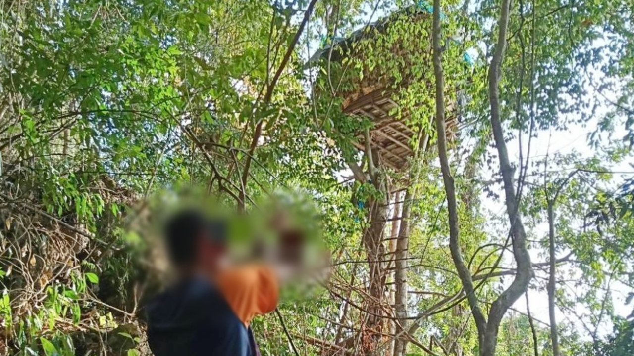 จับได้แล้ว “หมี ช้างกลาง” มือปืนรายสำคัญ สร้างบ้านต้นไม้กบดานบนภูเขาสูง