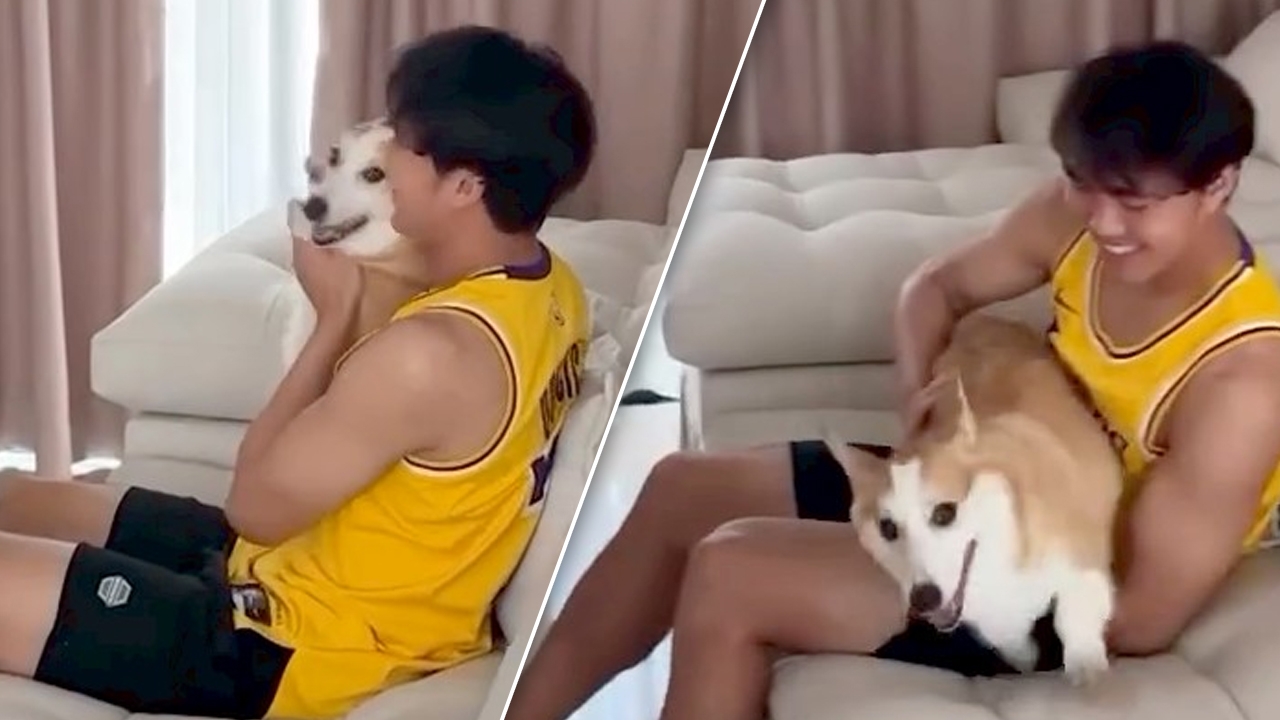 Dream Comes True! Phiawatch Akkatham Embraces His Dog in Joy After First Call-Up to Thailand National Team (Video)