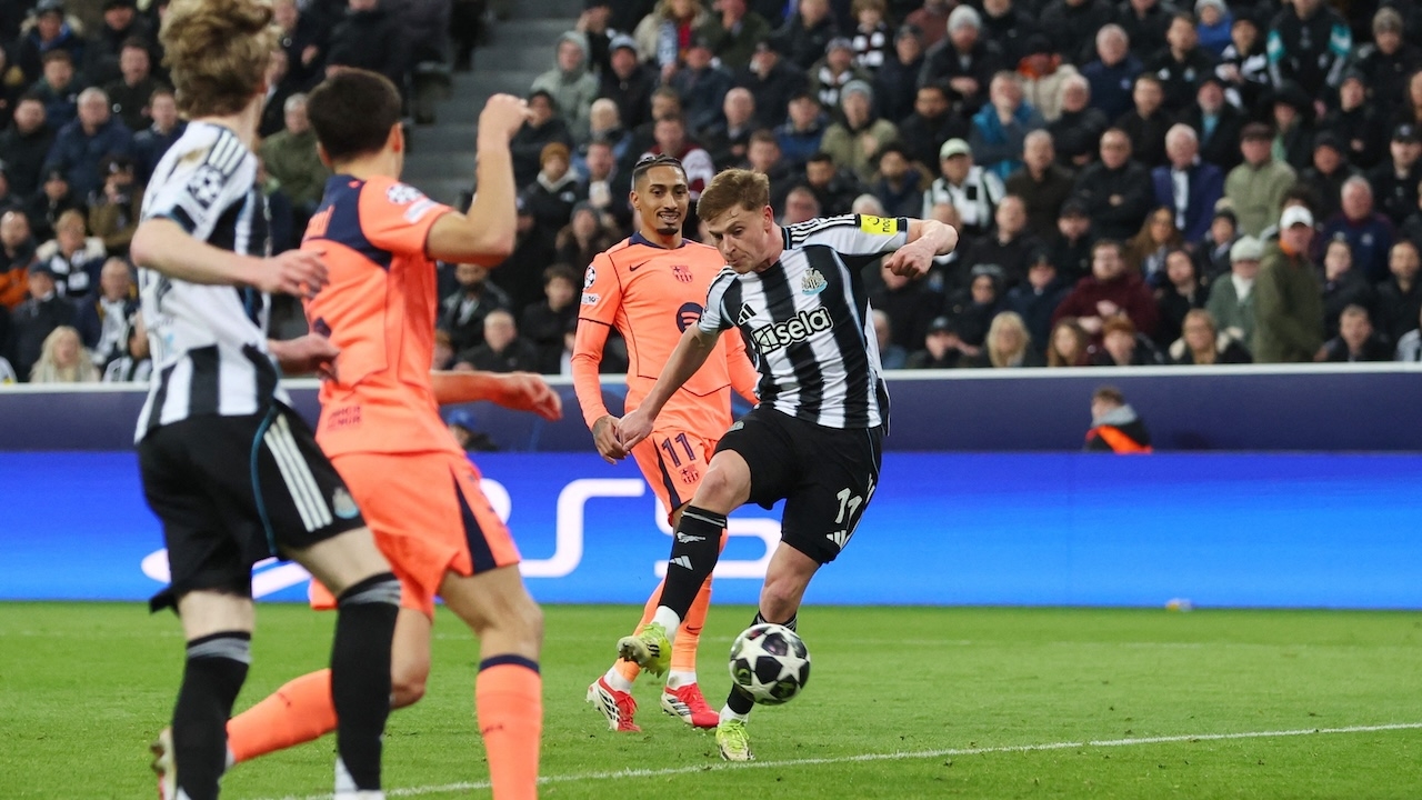 Newcastle Conceded Late Penalty to Barcelona in UCL Round of 16 First Leg
