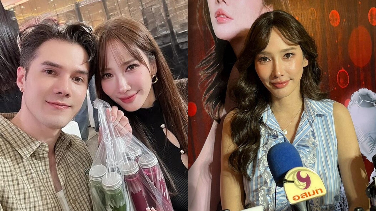 “อั้ม พัชราภา” เคลียร์ข่าวลือ “มิกค์ ทองระย้า” ตามจีบ ยันเป็นแค่พี่น้อง 