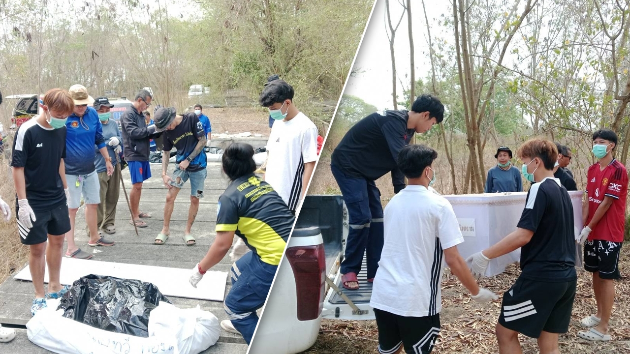 Leaving Mon Thong, Following A. Sakon to Stay at the Temple! Tangmo United Volunteers to Help Bury Unclaimed Bodies