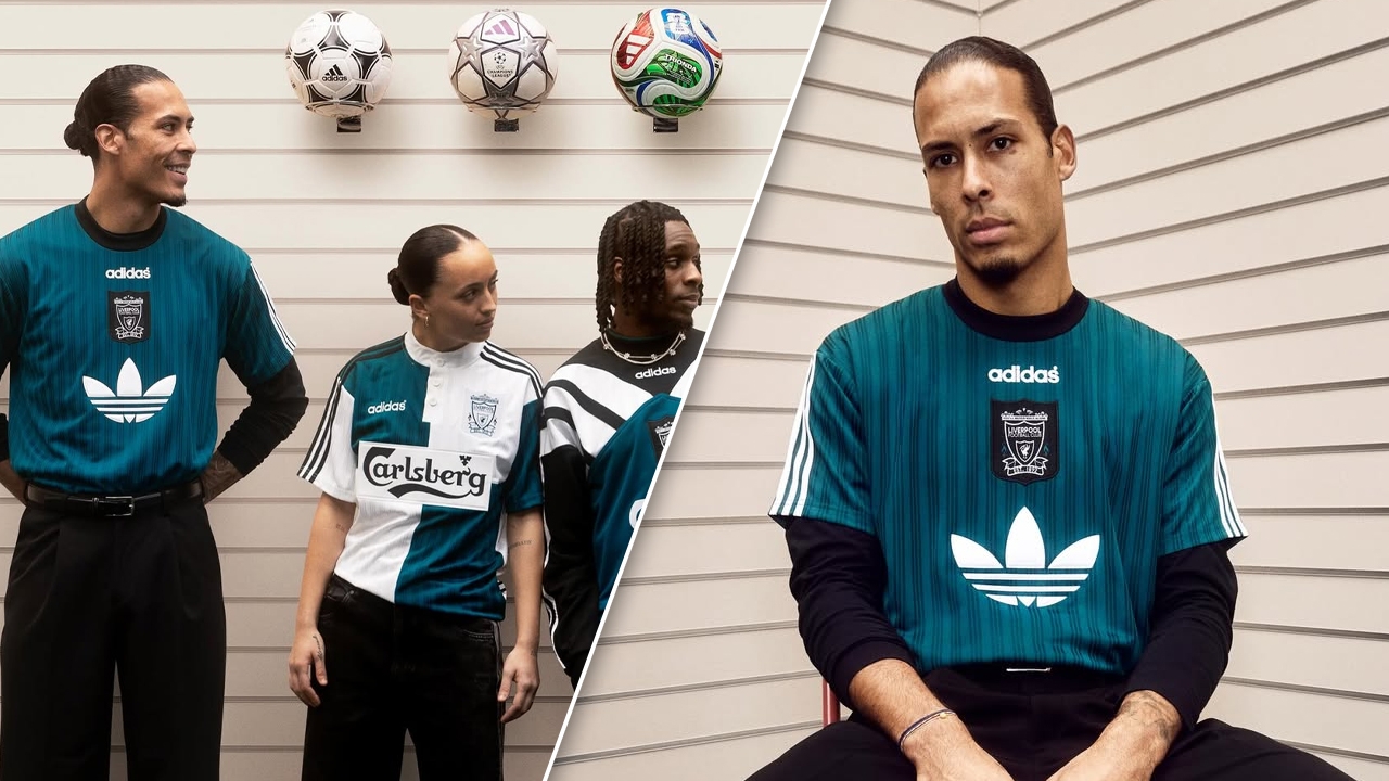 Liverpool x Adidas Launch Bringback Collection Revisiting Iconic 1995-96 Away Kit