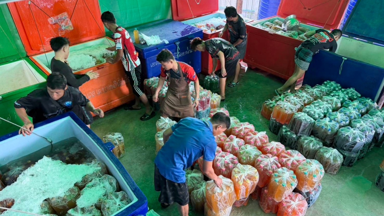 ตำรวจทลายโรงงานผลิต "น้ำกระท่อม" รายใหญ่ในชลบุรี ลอบเปิดมานานกว่า 1 เดือน