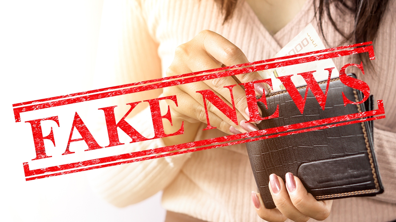 เช็กให้ชัวร์ กระทรวงการคลัง แจงลงทะเบียนคนละครึ่ง รับเงินสดสัปดาห์ละ 1,000 บาท