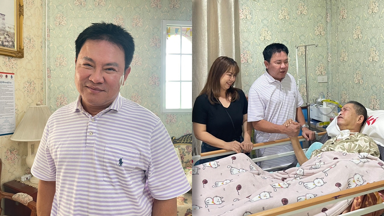  จตุรงค์ มกจ๊ก เยี่ยมให้กำลังใจ เด๋อ ดอกสะเดา ยกให้เป็นอาจารย์ตลกคนแรกในชีวิต