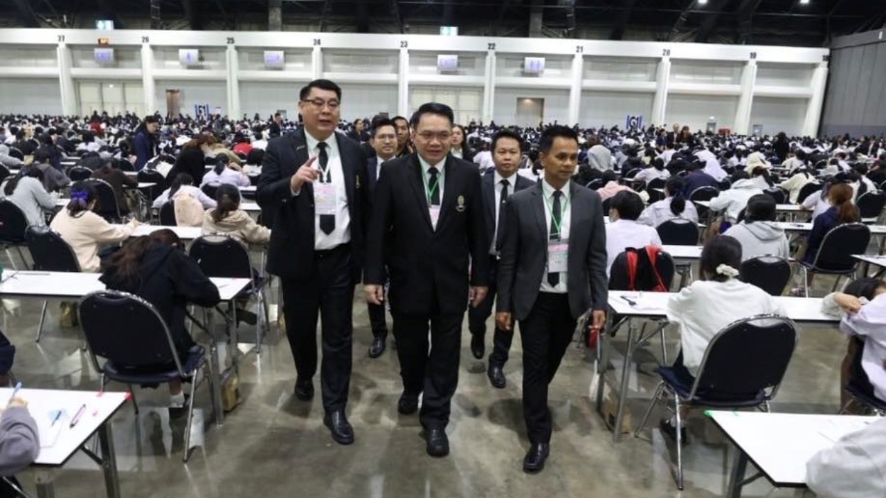 สพฐ. ตรวจเยี่ยมสนาม "สอบเตรียมอุดม 2569" เน้นย้ำโปร่งใส อัตราแข่งขัน 1 : 9.14