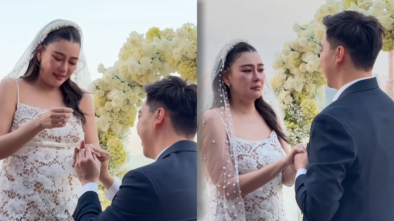 โอ๋ ภัคจีรา เซอร์ไพรส์ เบียร์ สรณัฐ คุกเข่าขอแต่งงาน ว่าที่เจ้าสาวน้ำตาแตกด้วยความดีใจ