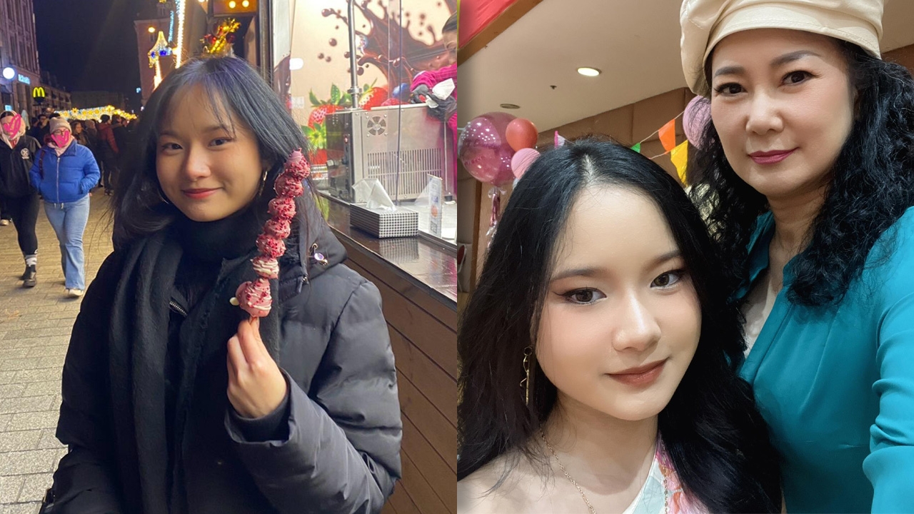 เปิดภาพ น้องปราย ลูกสาว ปู-เด๋อ โตเป็นสาวแล้ว กำลังเรียนปริญญาที่เมืองนอก