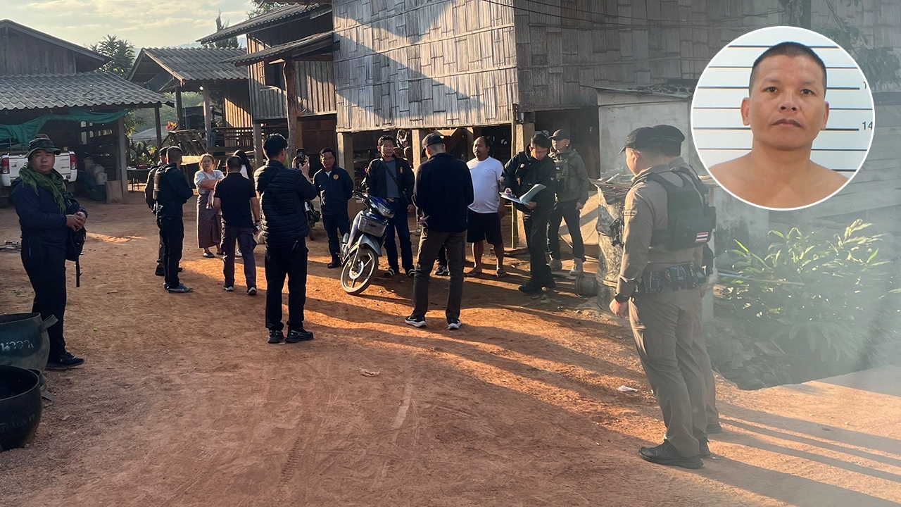 ค้นบ้าน "นักโทษชาย" คดียาเสพติด หลบหนีเรือนจำเชียงราย ล่าสุดยังจับตัวไม่ได้
