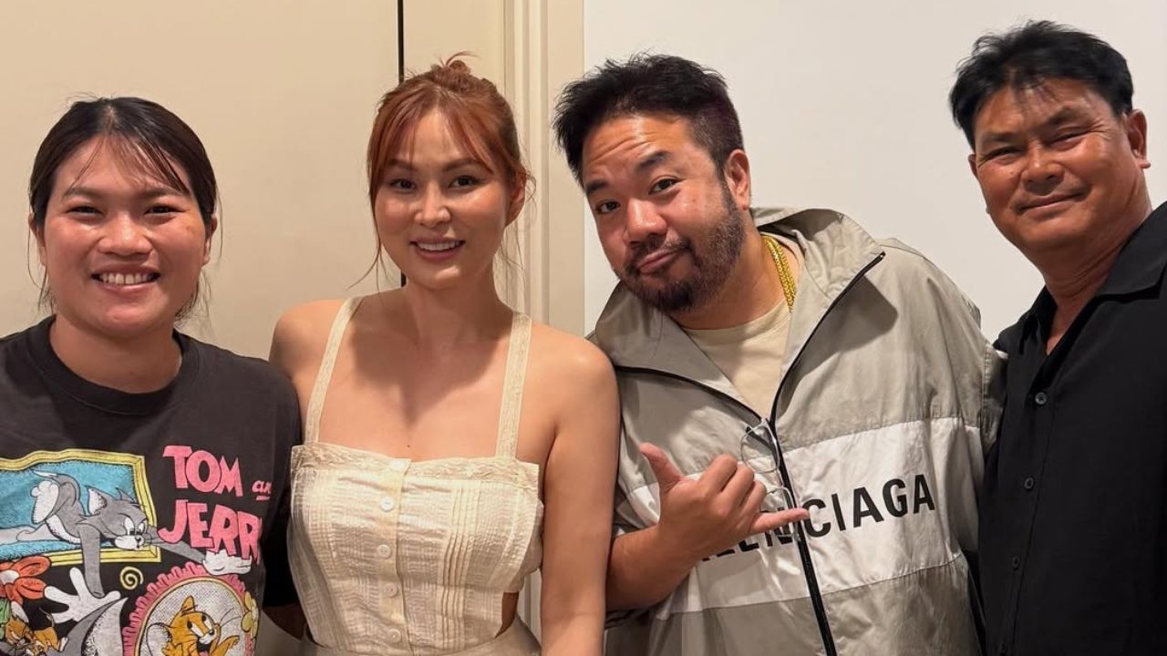 ดีเจภูมิ ลงรูปร่วมเฟรม นุช จิตภักดี และครอบครัว แม้เลิกกันแต่มิตรภาพยังงดงาม