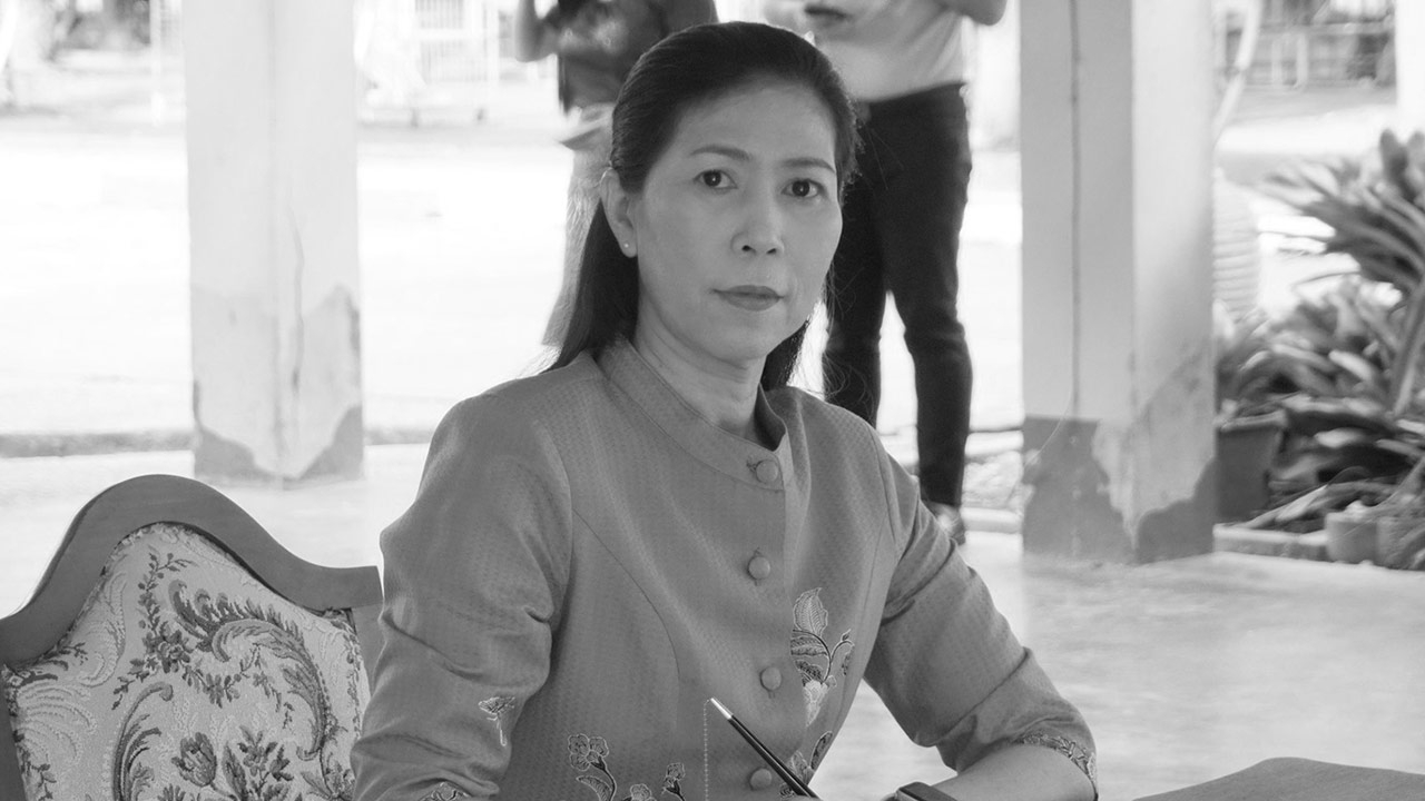 กำหนดการ พิธีสวดพระอภิธรรม พระราชทานเพลิงศพ ผอ.ศศิพัชร์ โรงเรียนพะตงฯ