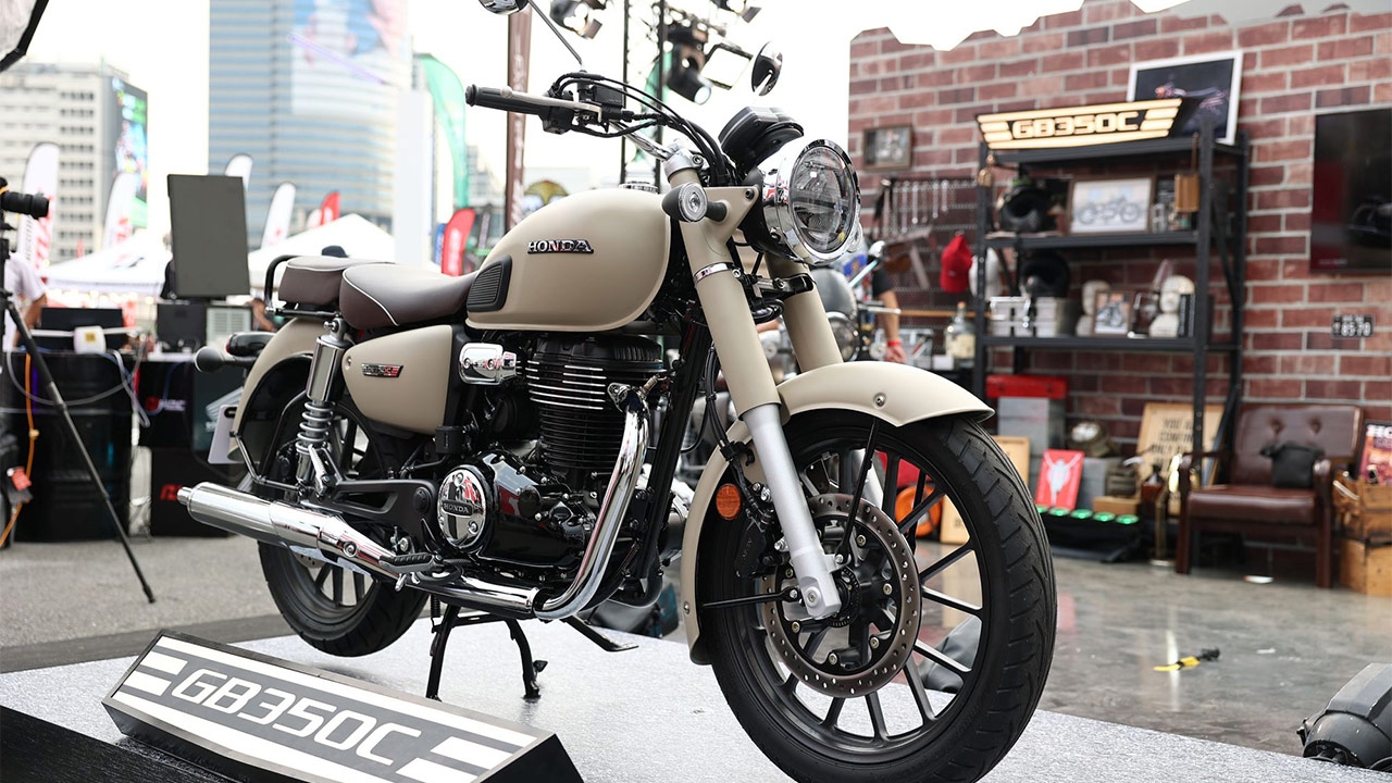 Honda ปล่อยไลน์อัปมอเตอร์ไซค์ฮอนด้าใหม่ นำโดย New Honda GB350C