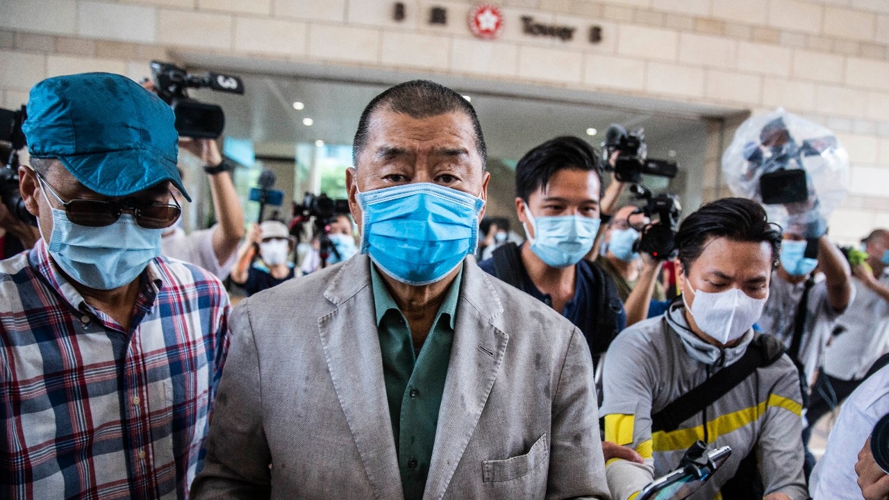 ศาลฮ่องกงตัดสินโทษจำคุก 20 ปี "จิมมี่ ไหล" คดีความมั่นคงแห่งชาติ   