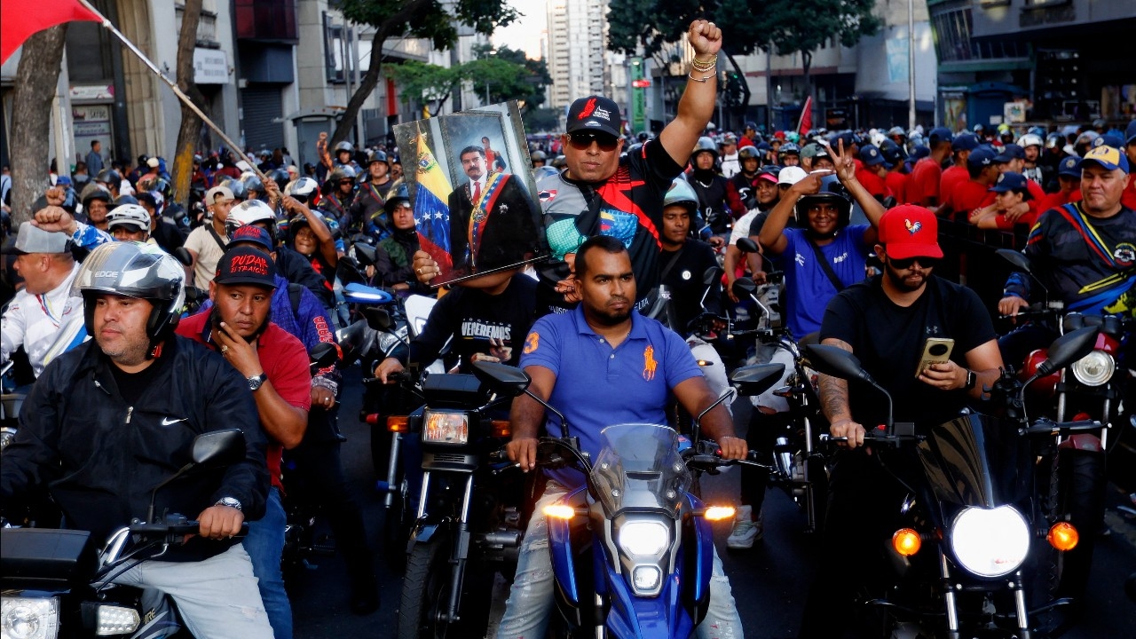 ม็อบเวเนซุเอลาเรียกร้องสหรัฐฯปล่อยตัวอดีตปธน. นิโกลัส มาดูโร