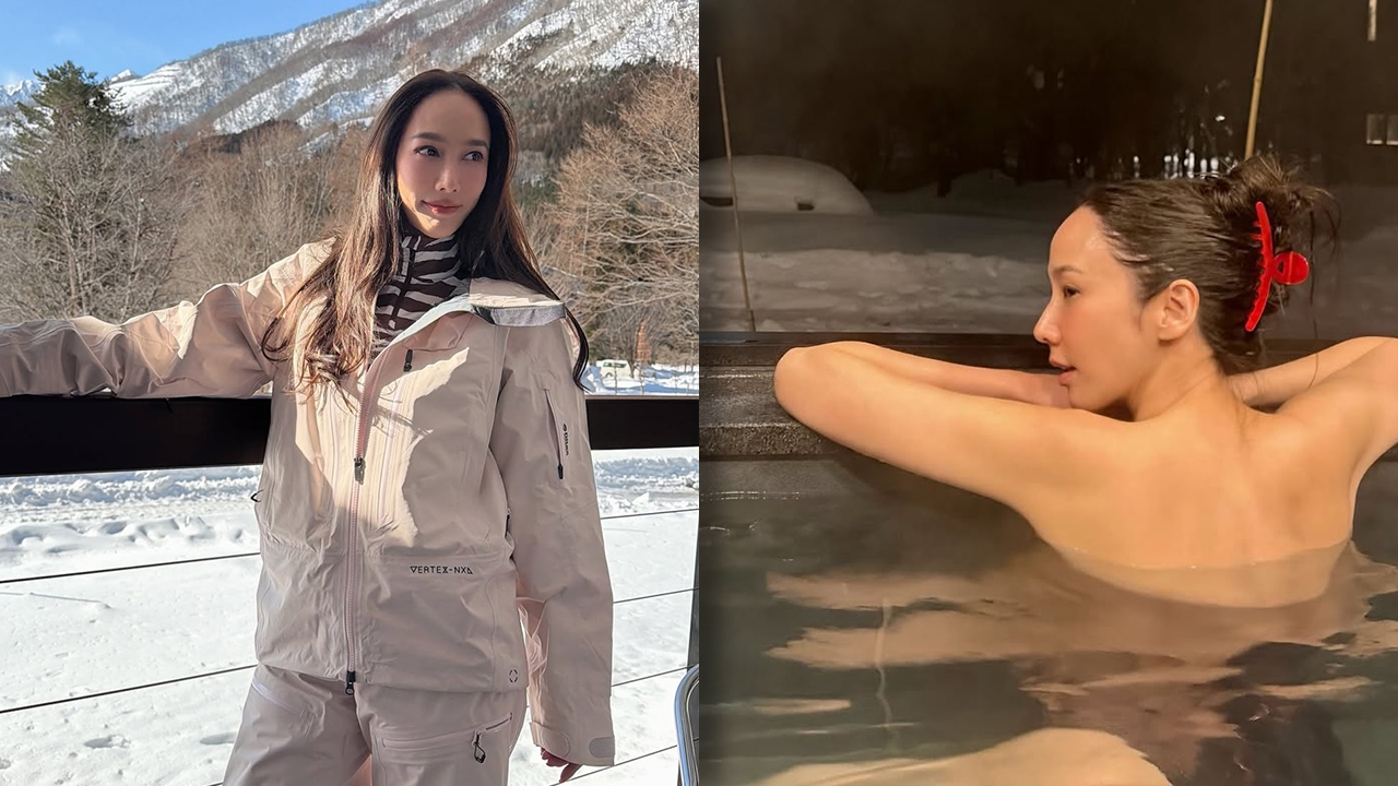 อั้ม พัชราภา เปิดภาพแช่ออนเซ็นกลางหิมะที่ญี่ปุ่น เห็นแค่ด้านหลังแต่ทั้งสวยทั้งแซ่บ