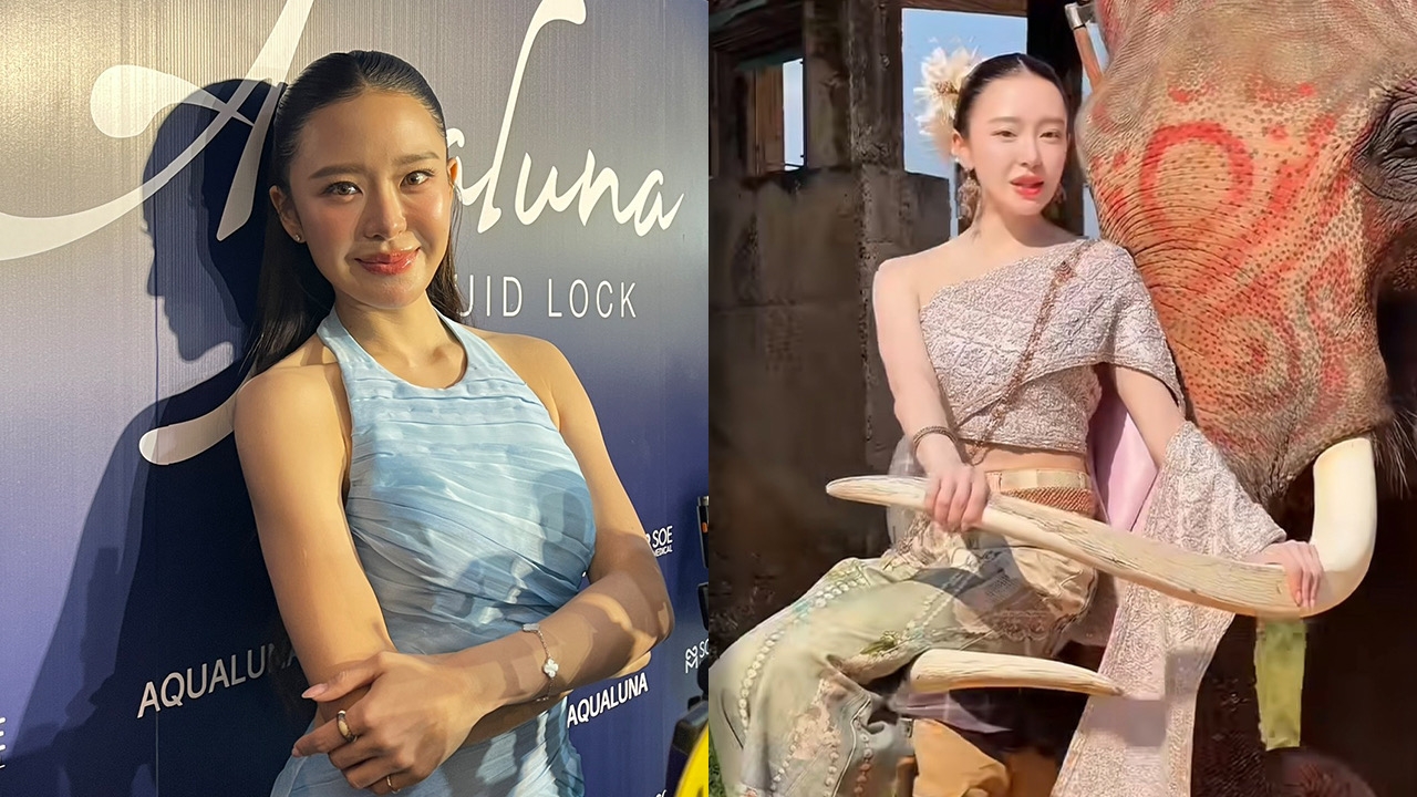 มายด์ ณภศศิ ตอบดราม่าร้อนชาวเน็ตวิจารณ์ถล่มปมนั่งงาช้างทำคอนเทนต์