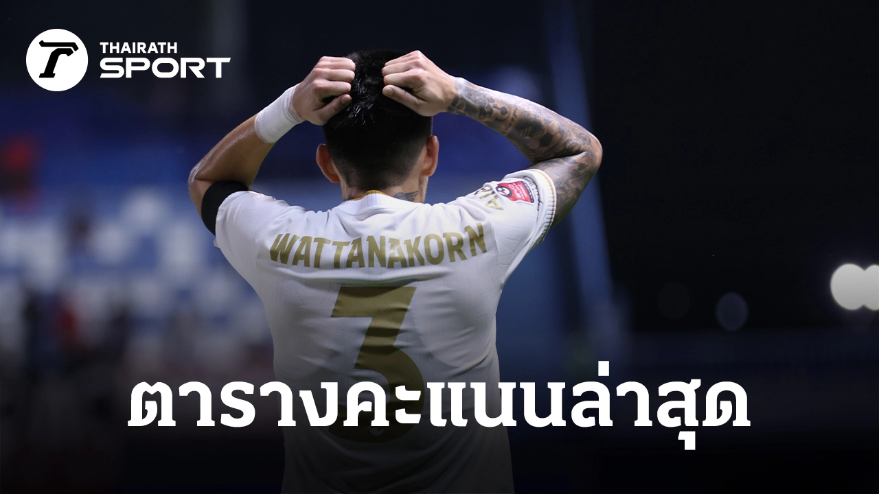 Big Teams Threatened with Relegation: Latest Thai League 1 Standings After  Week 22 Show Intense Top Battle