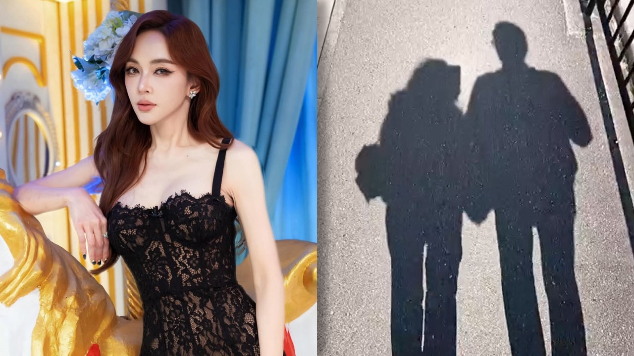 เป้ย ปานวาด สเตตัสหัวใจหวานฉ่ำ ลงภาพเงาคู่หนุ่มปริศนารับวาเลนไทน์