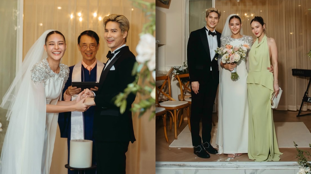 เซอร์ไพรส์! ปุ๊กลุก ฝนทิพย์ เปิดภาพวิวาห์ ไมค์ ภัทรเดช เมื่อปี 2567 อั้ม พัชราภา ร่วมยินดี