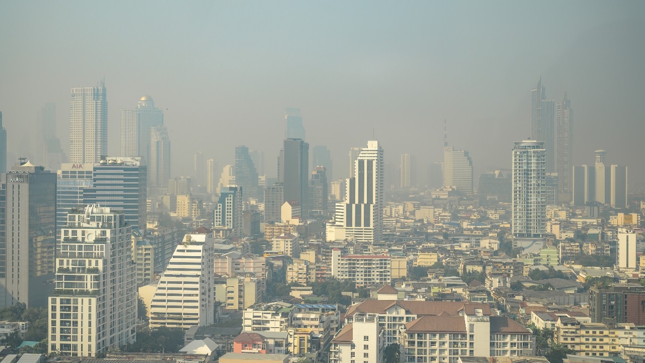 ค่าฝุ่นวันนี้ 14 ก.พ. 69 กทม. PM 2.5 เกินมาตรฐานในระดับสีส้ม เริ่มกระทบสุขภาพ 4 พื้นที่