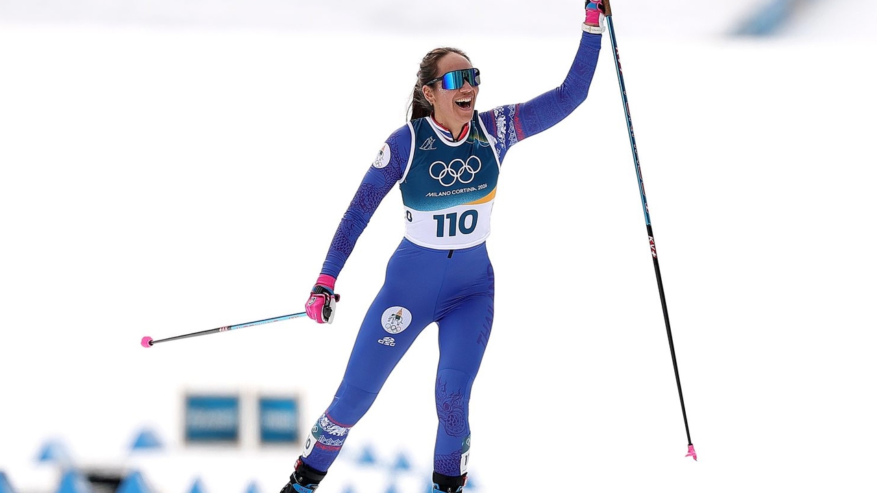 Karen Chanluang, Thai National Cross-Country Skier, Delivers Proud Performance at 2026 Winter Olympics