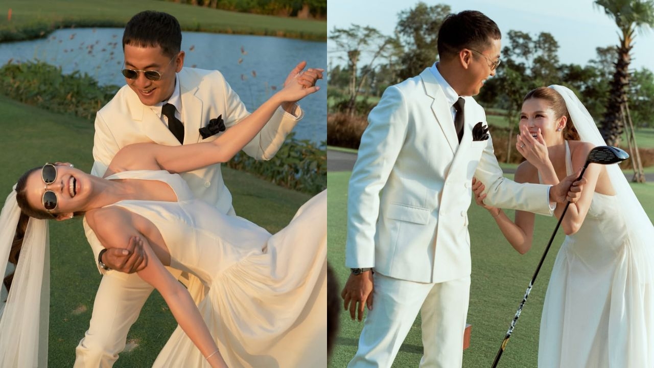 เปอร์-ยิหวา ปล่อยภาพพรีเวดดิ้งหวานที่สนามกอล์ฟ ก่อนเข้าพิธีวิวาห์ 15 มี.ค. 69 (คลิป)