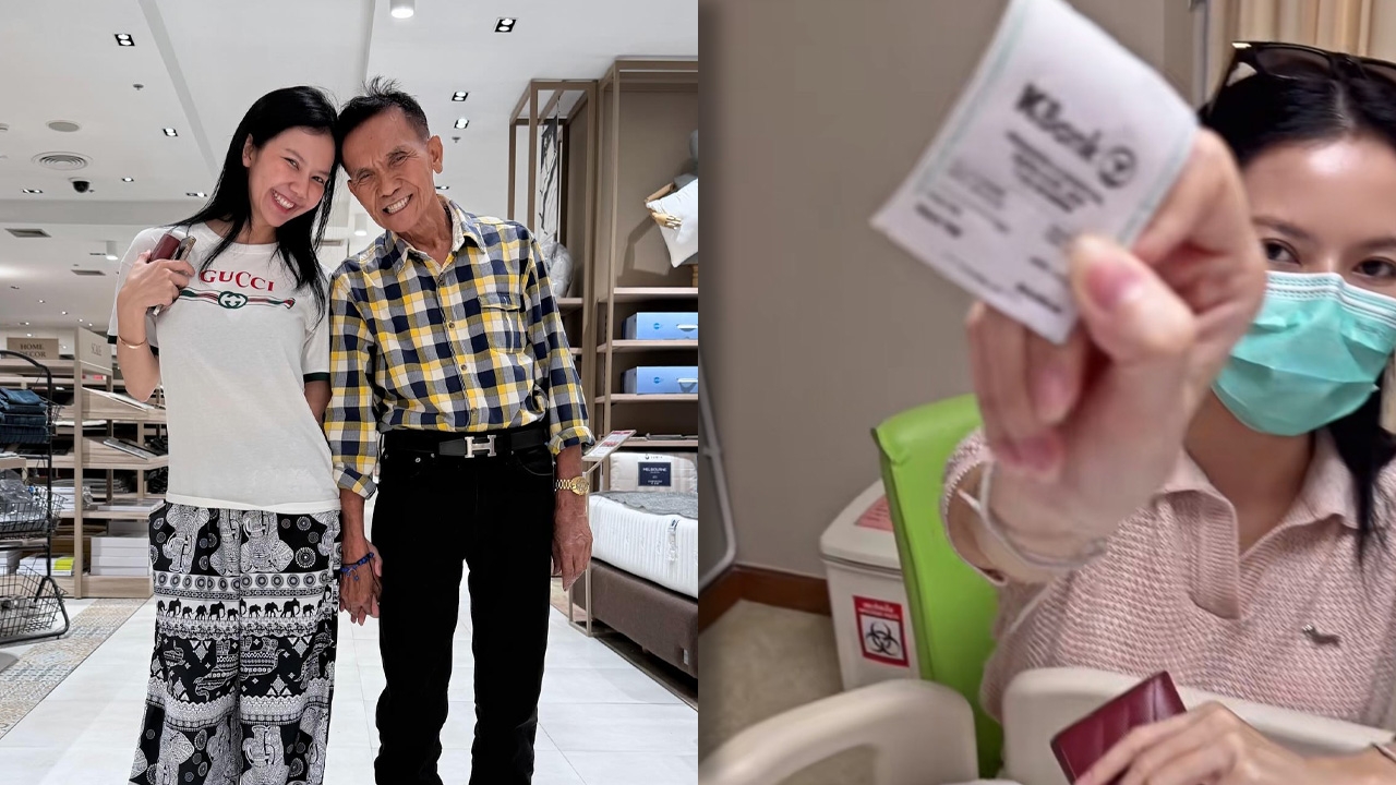 จ๊ะ นงผณี เผยค่ารักษาพ่อ 6 วัน อาการพ่อดีขึ้น ให้เครดิตหมอพยาบาลเต็มที่