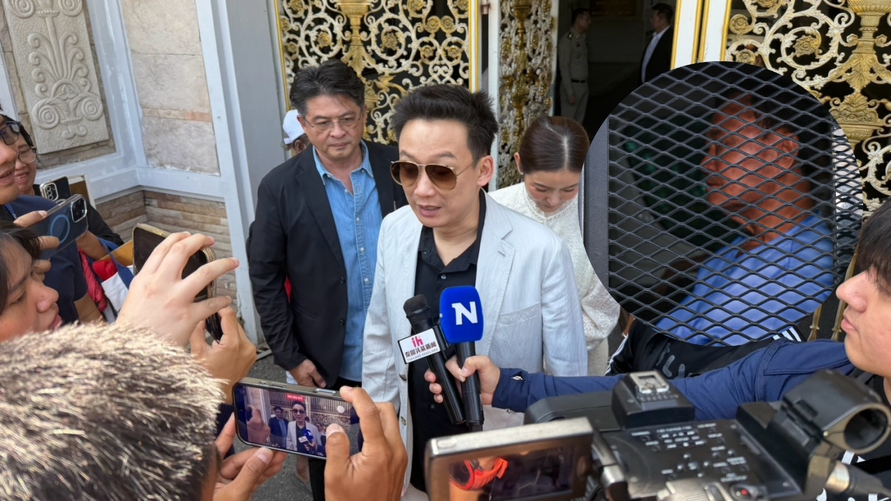 "โอ๊ค" เยี่ยม "ทักษิณ" บอกแข็งแรงดี ไม่ได้คุยเรื่องพักโทษ เดือน พ.ค. นีี้