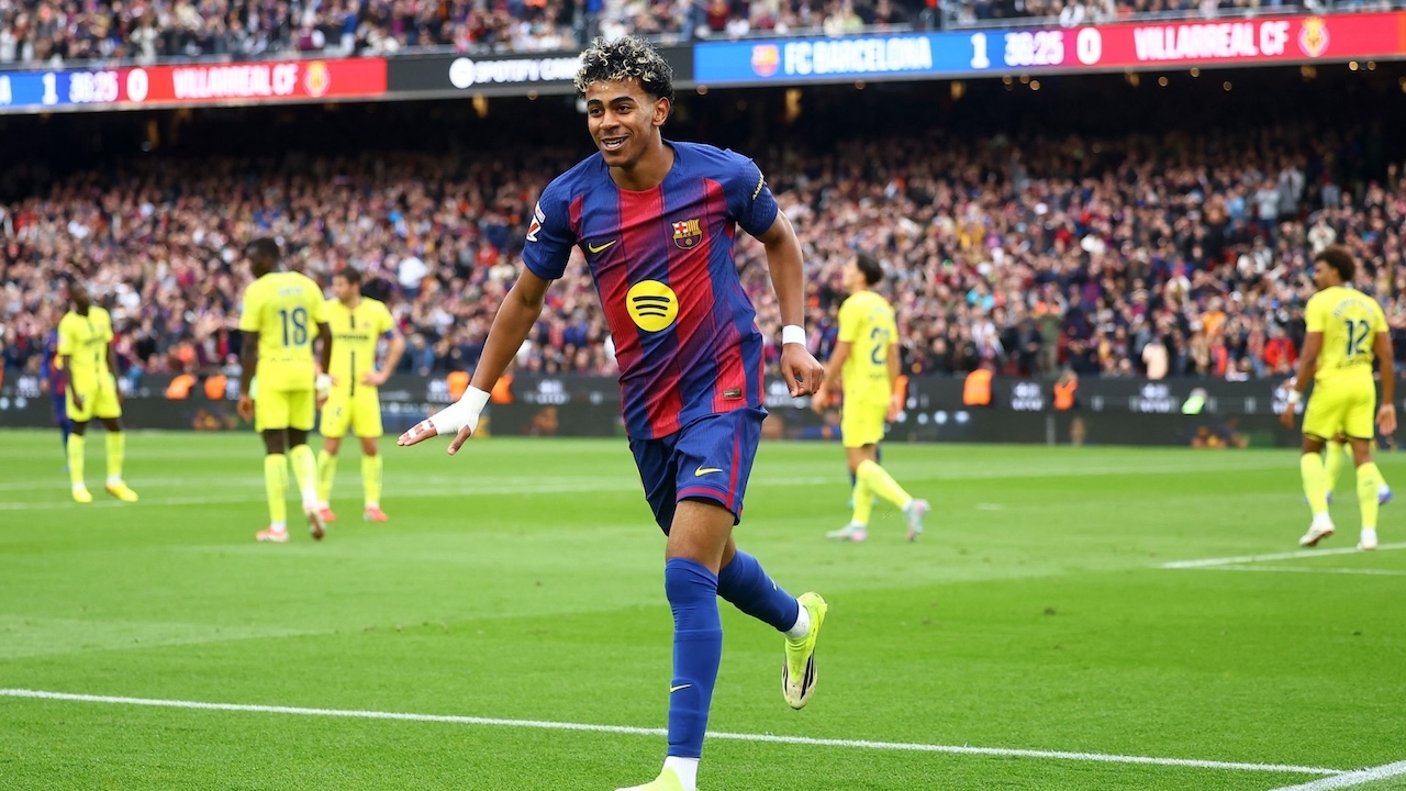 Barcelona Rout Villarreal to Secure La Liga Top Spot