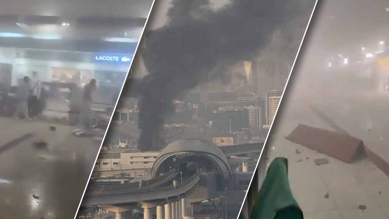 โดรนอิหร่านถล่ม UAE สนามบินดูไบเสียหาย เจ้าหน้าที่บาดเจ็บ