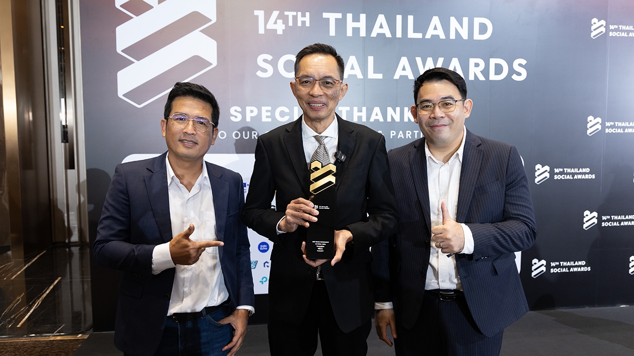 ไทยรัฐทีวี-ไทยรัฐนิวส์โชว์ ผงาดคว้ารางวัล “Thailand Social Awards ครั้งที่ 14”