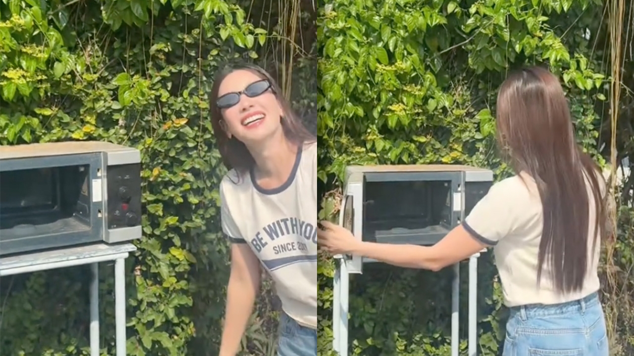 นุ่น วรนุช ผุดไอเดียเก๋ ทำตู้ไปรษณีย์หน้าบ้าน DIY จากของใช้เก่า (คลิป)