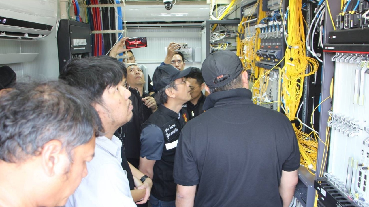 กองกำลังบูรพา บูรณาการปราบสแกมเมอร์ พบการลักลอบส่งสัญญาณอินเทอร์เน็ตไปปอยเปต