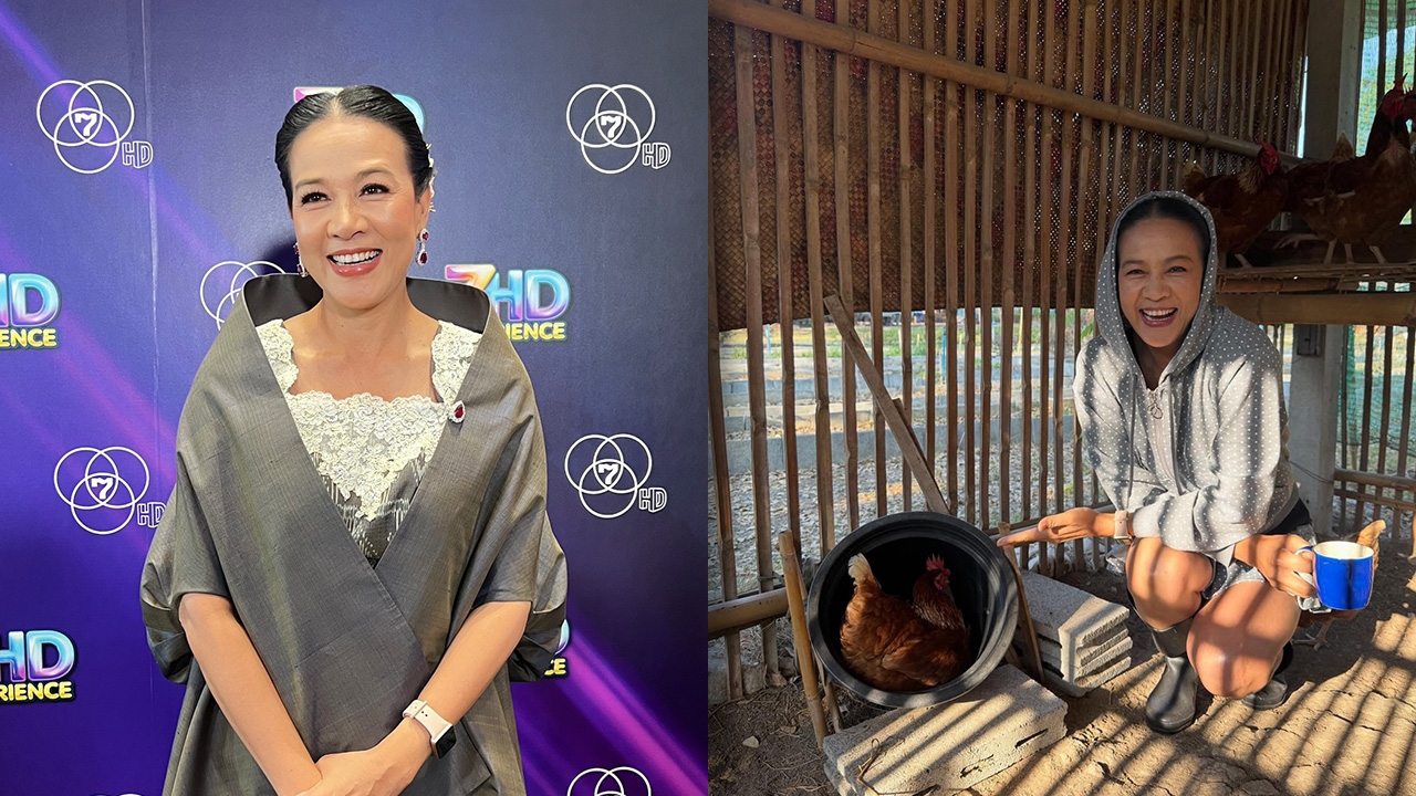 กบ ปภัสรา แฮปปี้ชีวิตกับการทำไร่ทำสวนในวัย 55 ปี ลั่นไม่ต้องอิจฉา เพราะมันเหนื่อยมาก