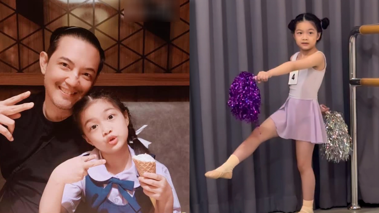 หนุ่ม ศรราม เปิดโมเมนต์น่ารัก น้องวีจิ ตั้งใจซ้อมบัลเลต์ แฟนๆ ชมเก่งมาก (คลิป)