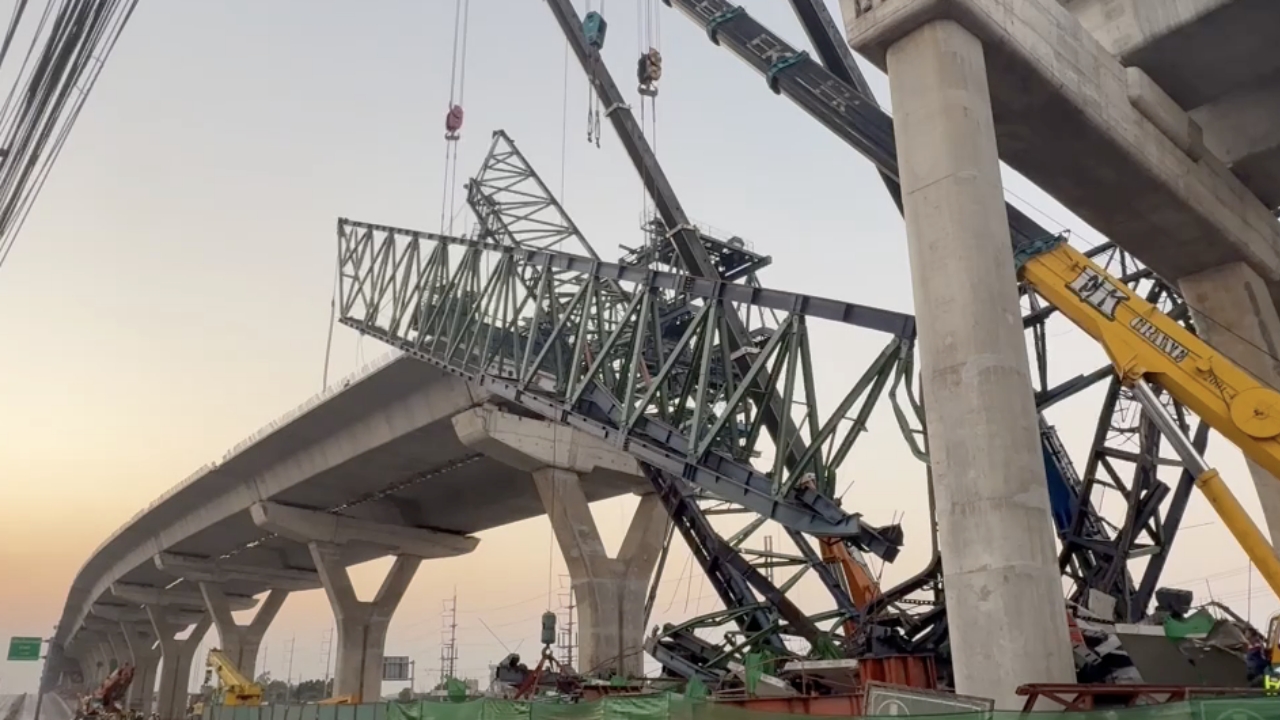 อธิบดีกรมทางหลวง เผยขั้นตอนเคลียร์ซาก "เครนถล่มพระราม 2" กำหนดแล้วเสร็จไม่เกิน 14 วัน