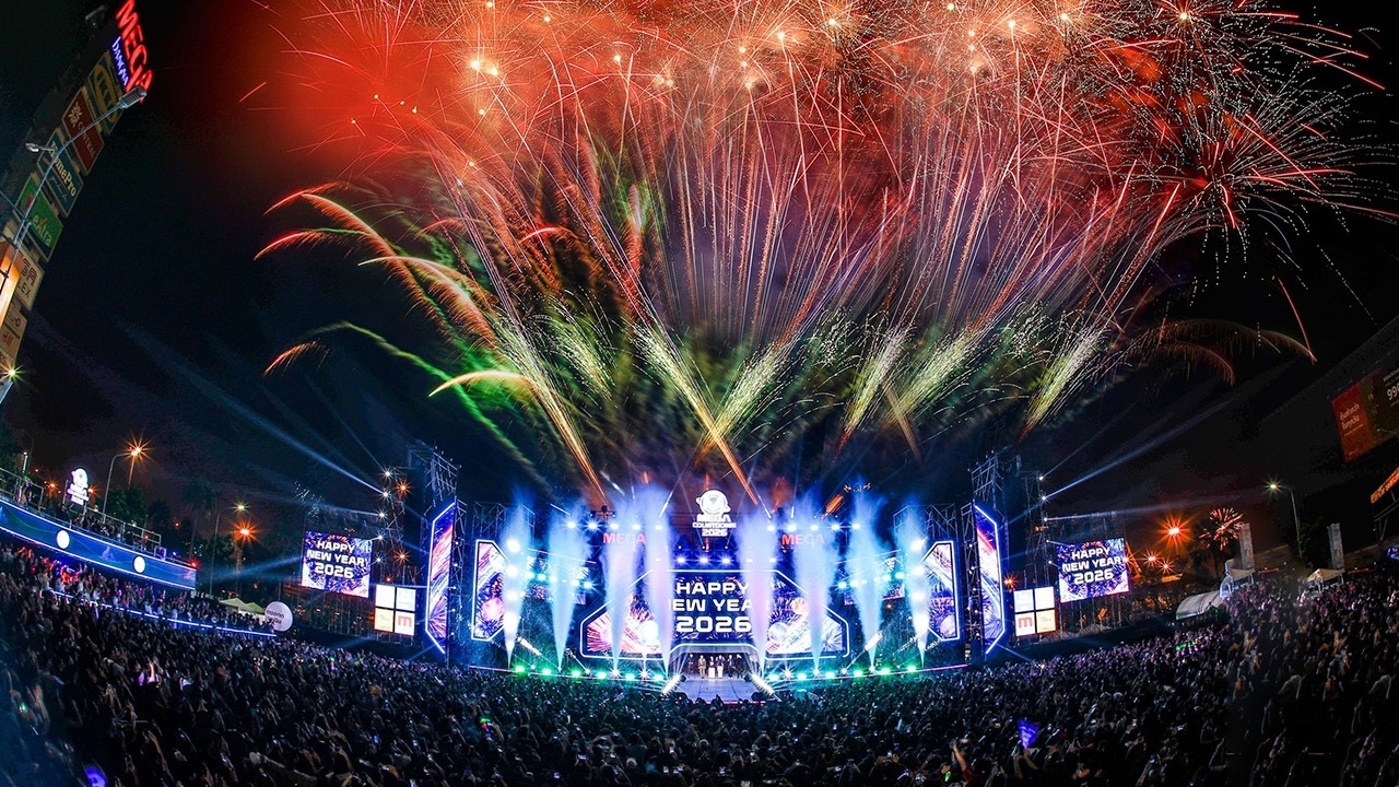 “เมกาบางนา” สนั่นปรากฏการณ์ส่งท้ายปียิ่งใหญ่ ชวนท่องจักรวาลความสุข “MEGA COUNTDOWN 2026”