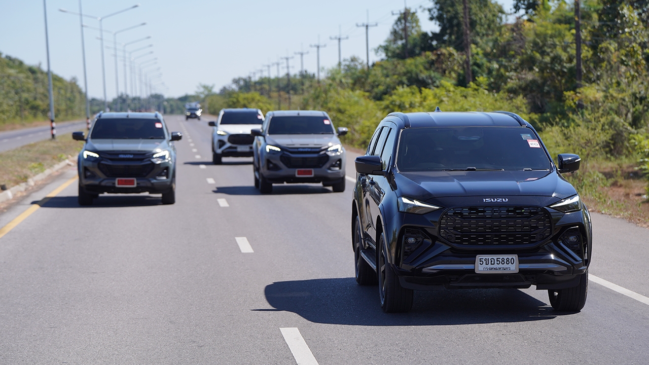 รีวิวทดสอบขับรถ ISUZU MU-X RS 2.2 Ddi MAXFORCE ช่วงล่างใหม่ดีกว่าที่เคย