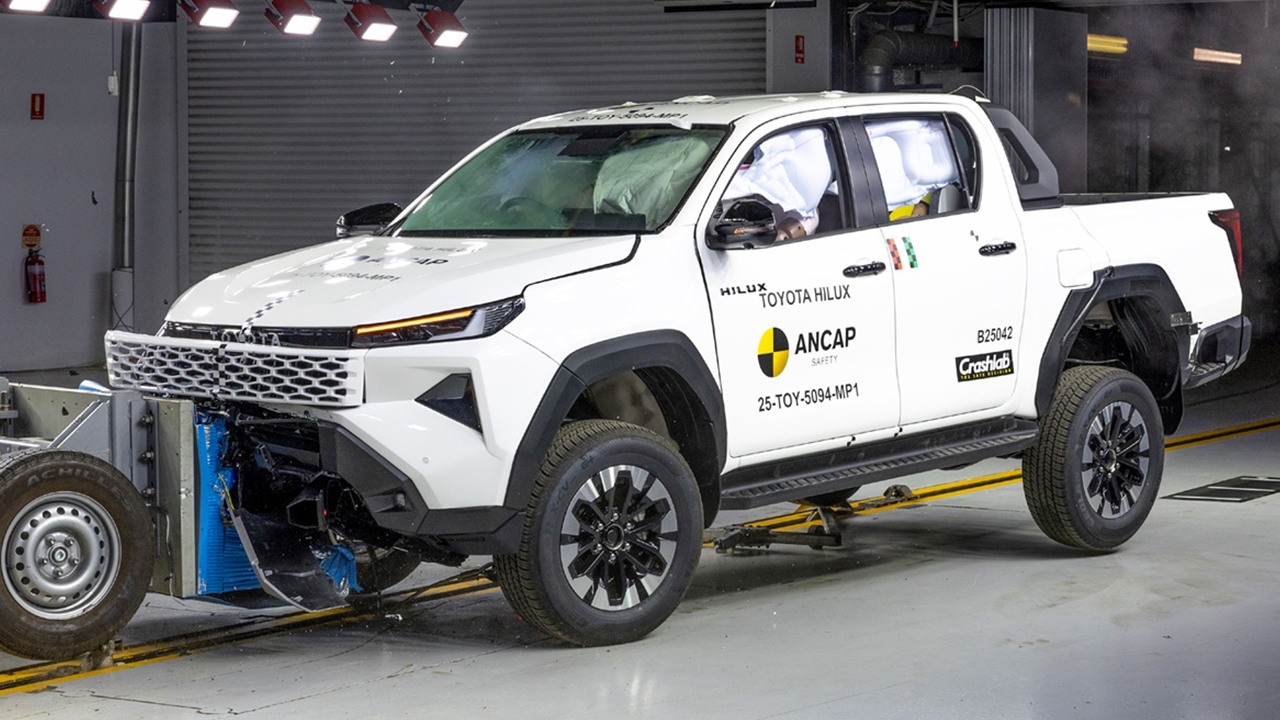 Toyota HiLux TRAVO ได้คะแนนความปลอดภัยสูงสุดจาก ANCAP 