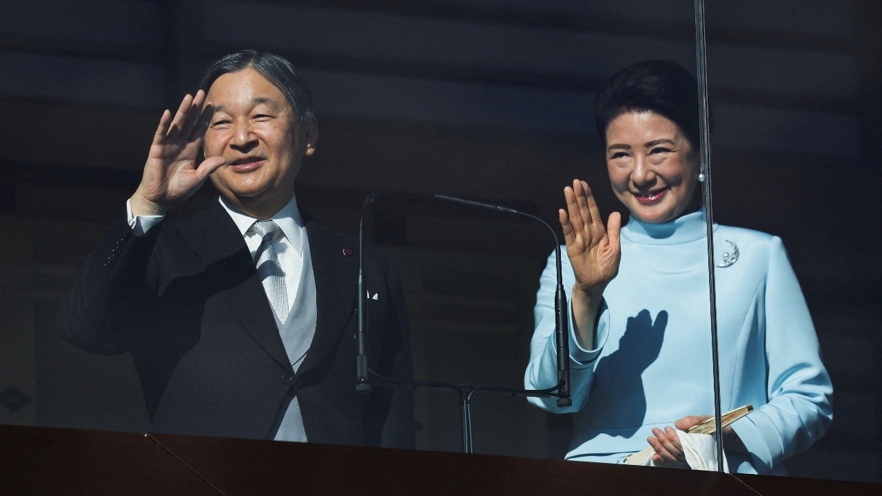 สมเด็จพระจักรพรรดิญี่ปุ่นเสด็จออกมหาสมาคมรับปีใหม่ “เจ้าชายฮิซาฮิโตะ” ร่วมพิธีเป็นครั้งแรก