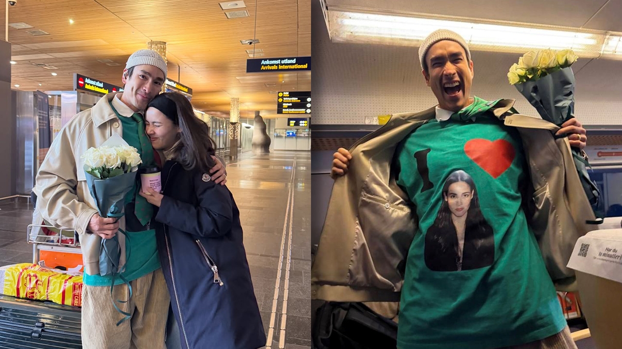 ณเดชน์ คลั่งรักไม่แผ่ว บินหา ญาญ่า ที่นอร์เวย์ กอดกันหวานแถมใส่เสื้อบอกรัก