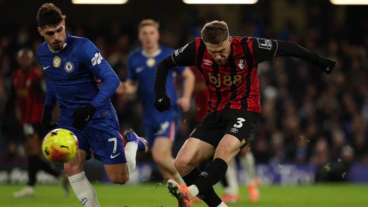 ผลบอลสด เชลซี เสมอ บอร์นมัธ 2-2 "พรีเมียร์ลีก อังกฤษ" 2025-26