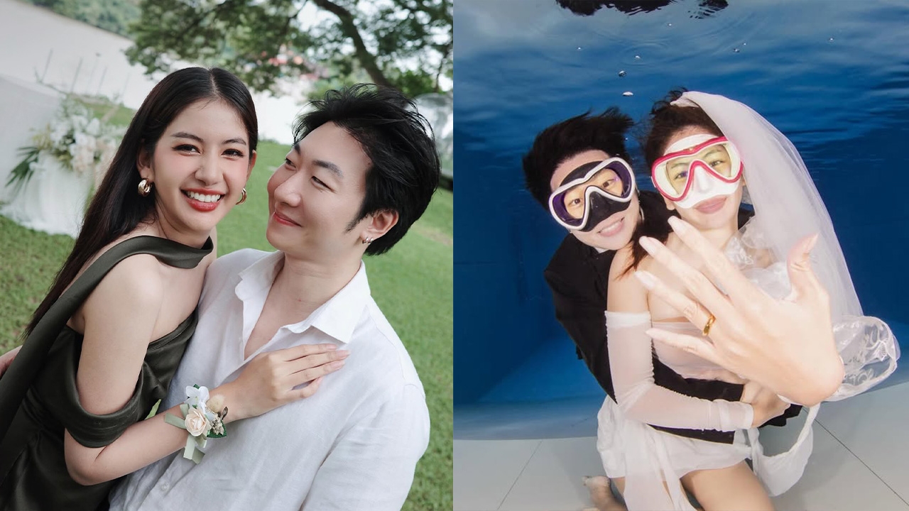 มะเหมี่ยว พรชดา เปิดภาพควงแฟนหนุ่มถ่ายพรีเวดดิ้งใต้น้ำ สวยเก๋ไม่เหมือนใคร (คลิป)