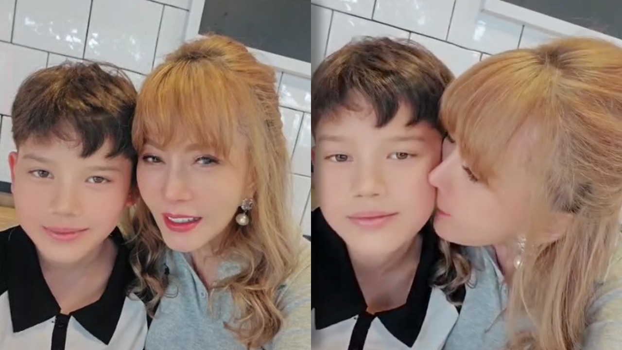 ภาพล่าสุด น้องแม็กซ์เวลล์ ลูกชายไมค์ พิรัชต์ เจอ ย่าตุ๊ก เริ่มโตเป็นหนุ่มหล่อคล้ายคุณพ่อ