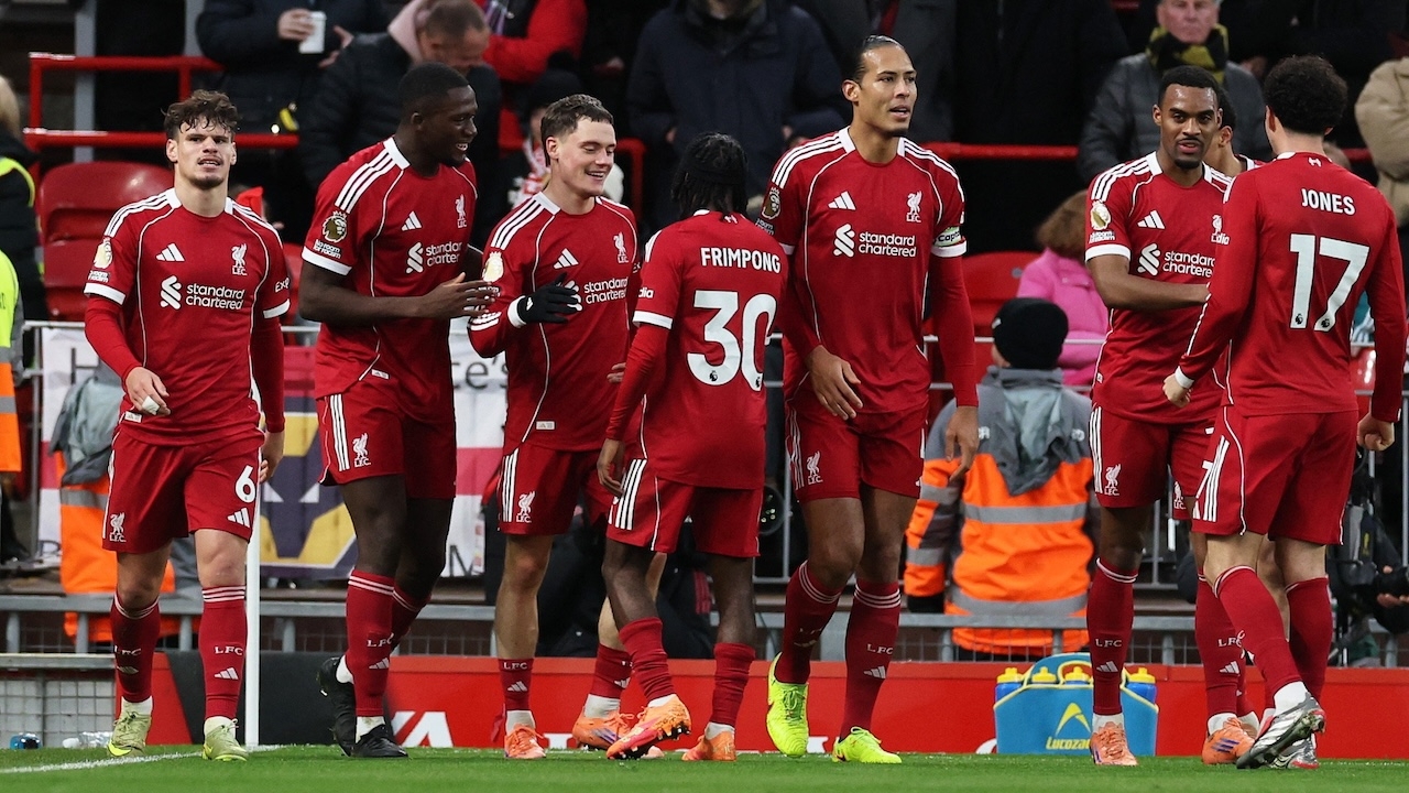 ผลบอลเมื่อคืน ลิเวอร์พูล เชือด วูล์ฟแฮมป์ตัน-เวียตซ์ ยิงด้วย