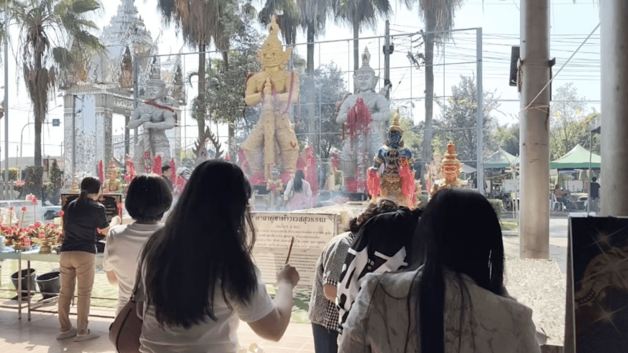 ส่องเลขเด็ด "ไอ้ไข่-ท้าวเวสสุวรรณ" วัดดอนใหญ่ ลุ้นโชครับปีใหม่ งวด 2/1/69